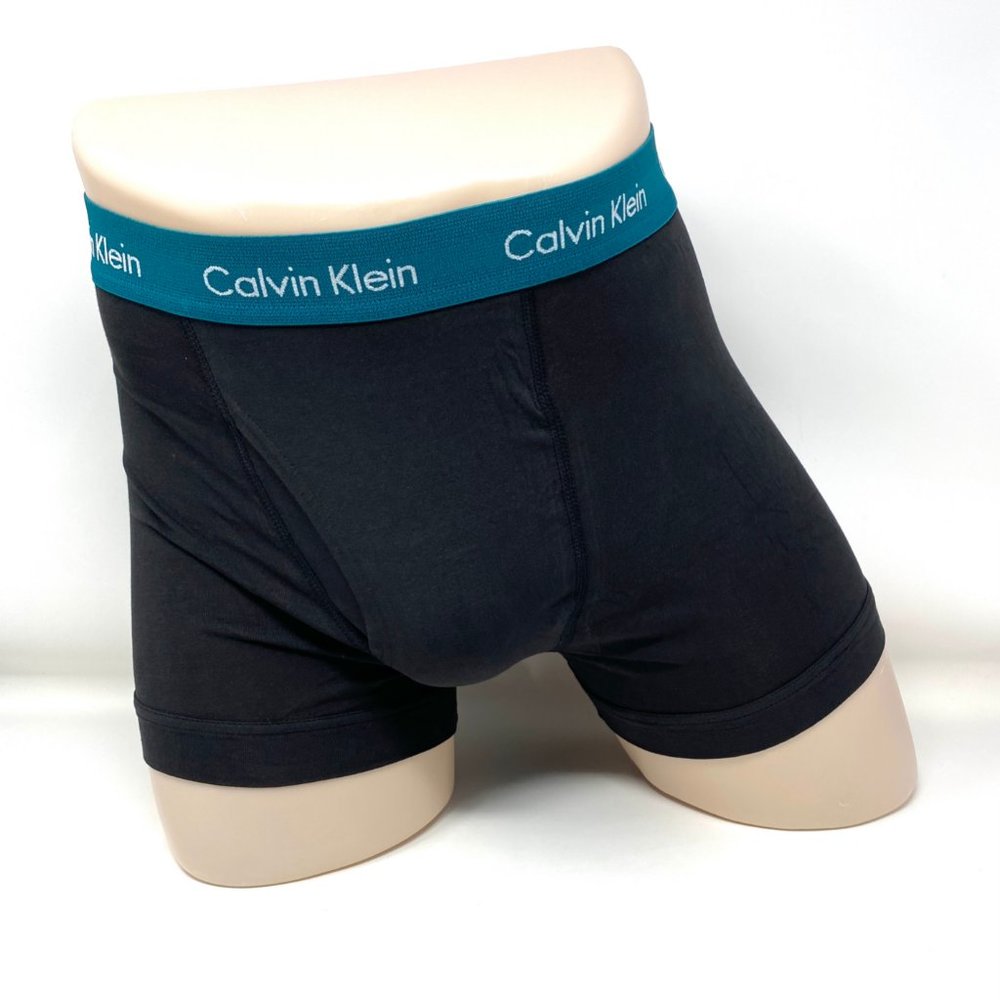 💖MEGA SALE💖Calvin Klein 3 Pack Underwear Men NB2615913 Trunk Cotton Black - Picture 3 of 8